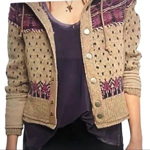Free People On My Way Hoodie Size S